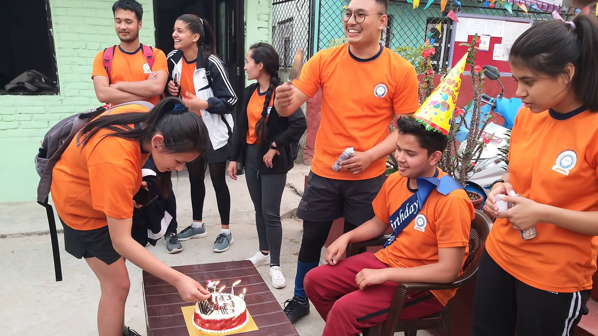 DC Officer candidates celebrate  birthday